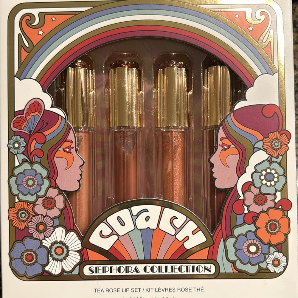 Coach x Sephora Tea Rose Lip Set